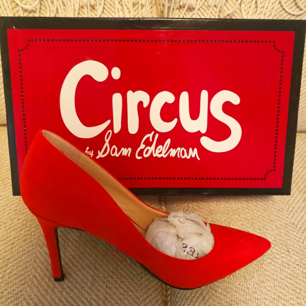 Circus by Sam Edelman Shoes, Size 8.5,  Candy Red ( color)